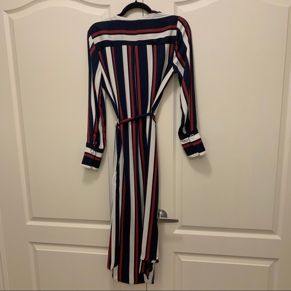 Striped Maxi Blazer - Picture 3 of 4